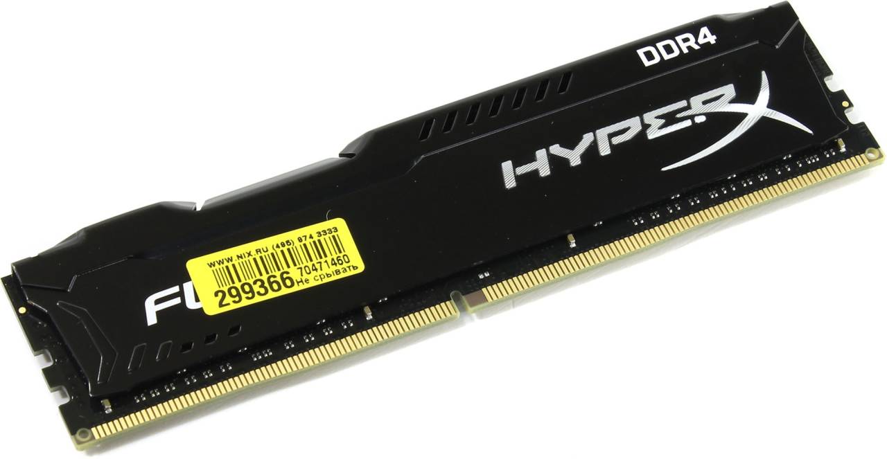    DDR4 DIMM 16Gb PC-21300 Kingston HyperX Fury [HX426C16FB/16] CL16