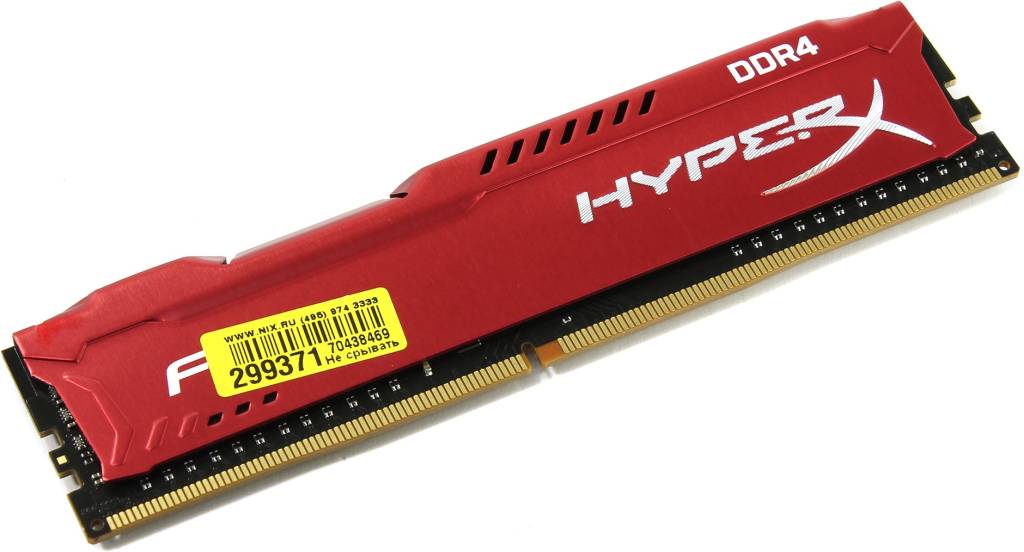    DDR4 DIMM  8Gb PC-21300 Kingston HyperX Fury [HX426C16FR2/8] CL16