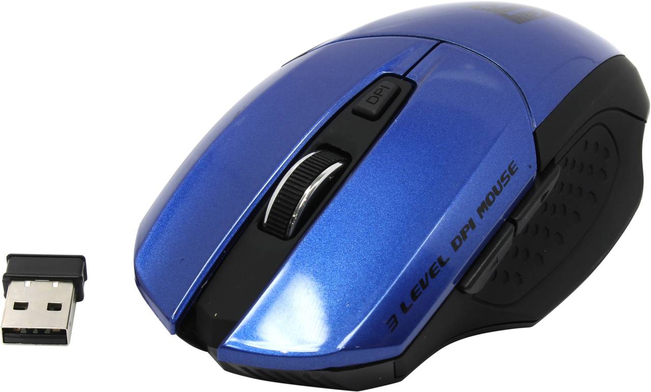   USB Jet.A Optical Mouse [OM-U38G Blue] (RTL) 6.( ), 