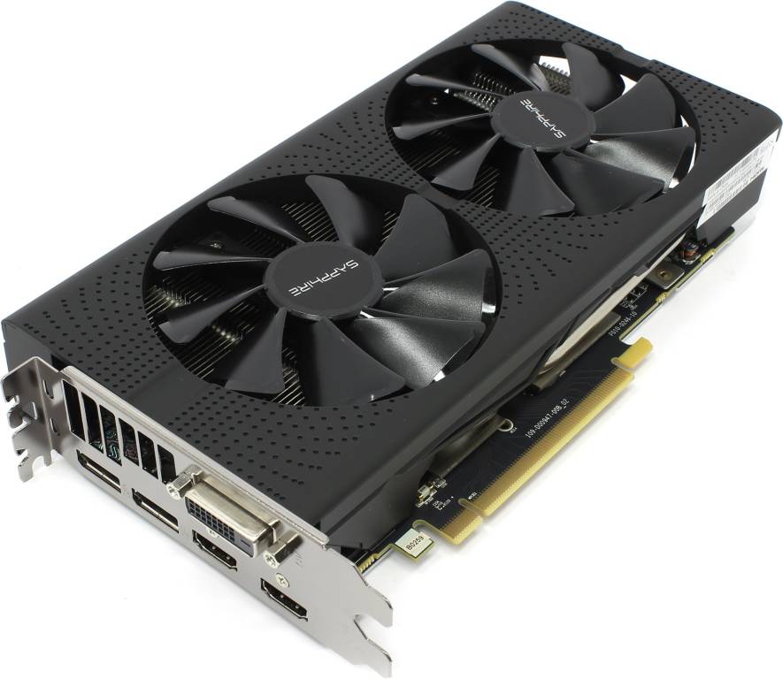   PCI-E 4Gb DDR5 Sapphire [RADEON RX 570 Pulse OC Ver.BP] (RTL)DVI+DualHDMI+DualDP