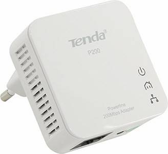    Powerline TENDA [P200] AV200 Powerline Mini Adapter (1UTP 10/100 Mbps, Powerline 200
