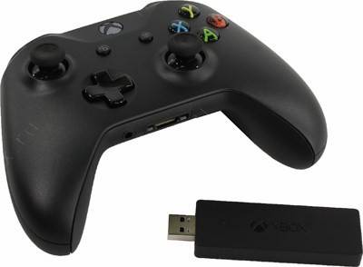    Microsoft Xbox One Wireless Gamepad + Wireless Adapter for Windows [CWT-00003]