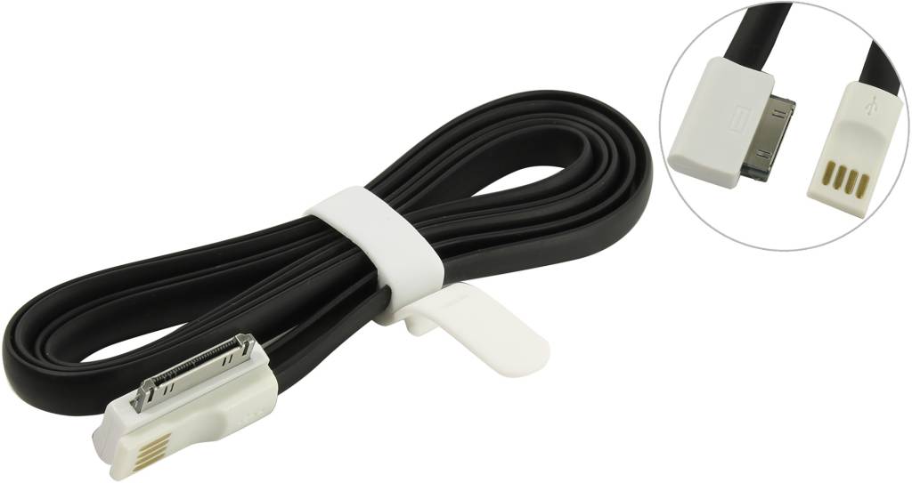   USB -- > Apple 30-pin 1.2.0 Smartbuy [iK-412m black]