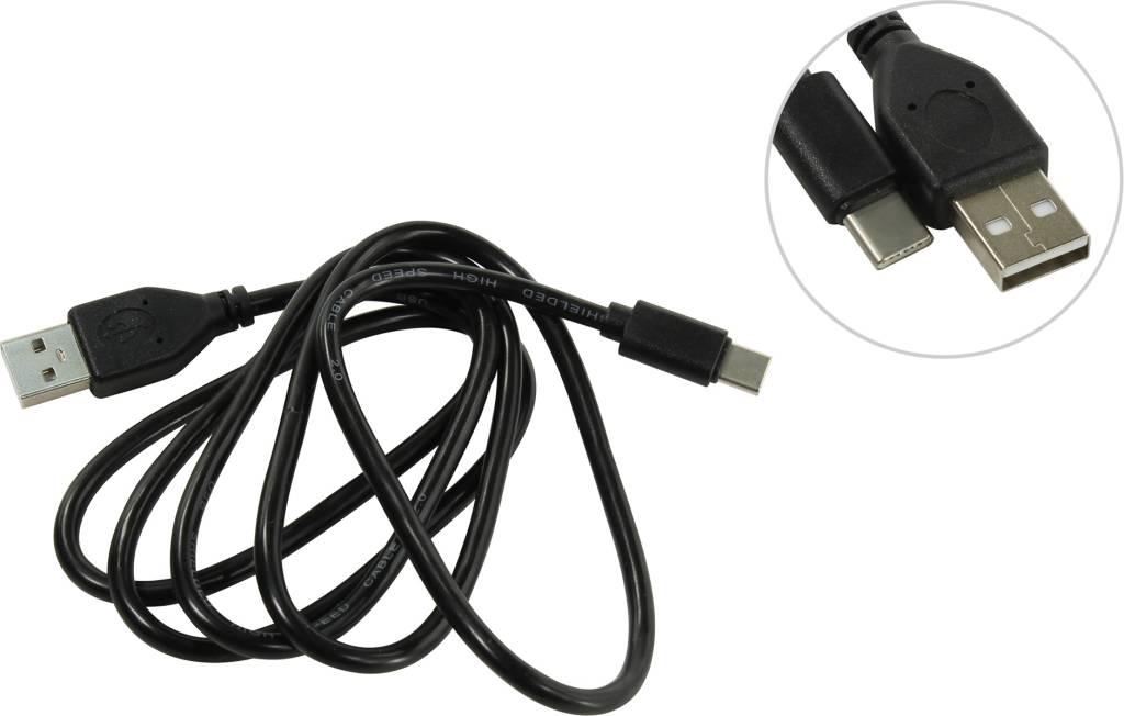   USB A-- >USB-C 1.2 Smartbuy [iK-3112 black]