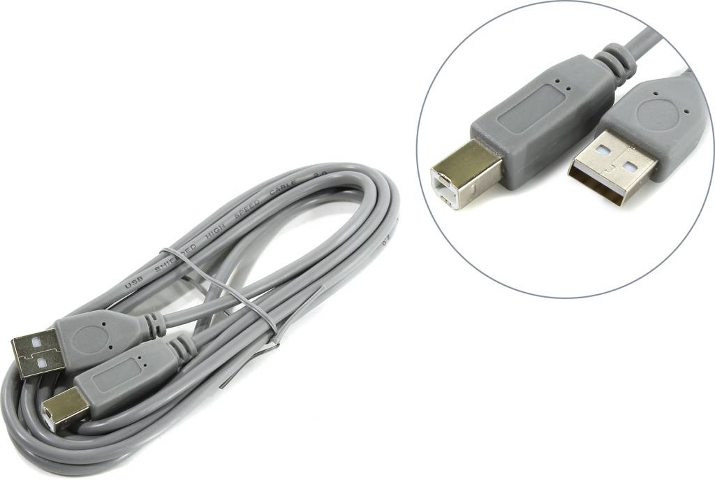 купить Кабель USB 2.0 AM -- >B 1.8м Smartbuy [K540]