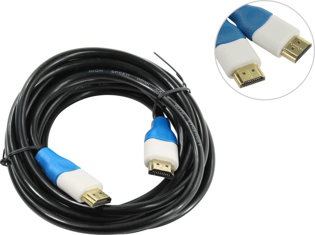 купить Кабель HDMI to HDMI (19M -19M)  3.0м Smartbuy [K331]