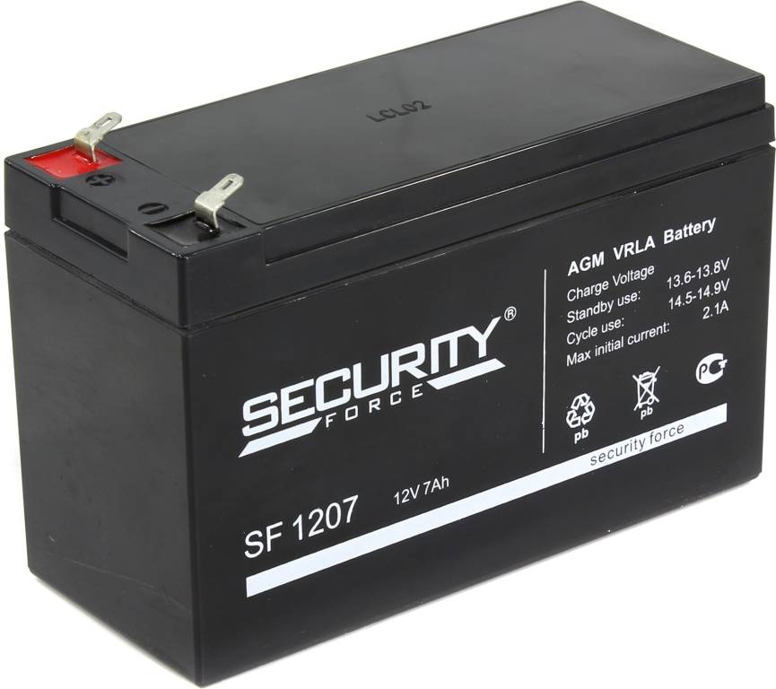   12V    7.0Ah Security Force SF 1207 (  )