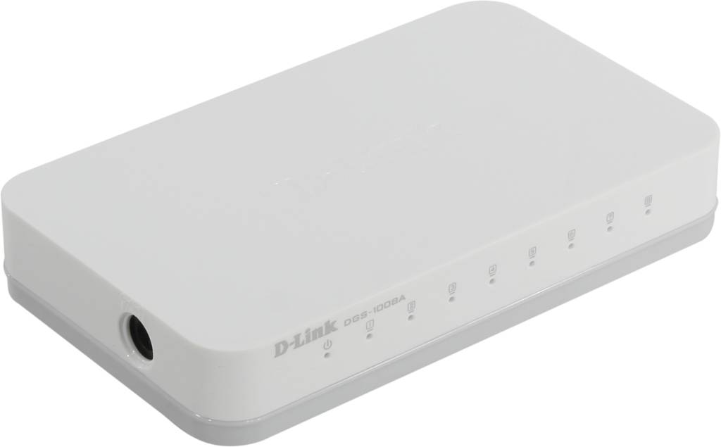    8-. D-Link [DGS-1008A/D1A] Gigabit Switch (8UTP 10/100/1000Mbps)