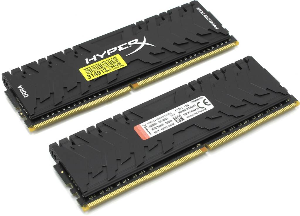    DDR4 DIMM 16Gb PC-21300 Kingston HyperX Predator [HX426C13PB3K2/16] KIT 2*8Gb