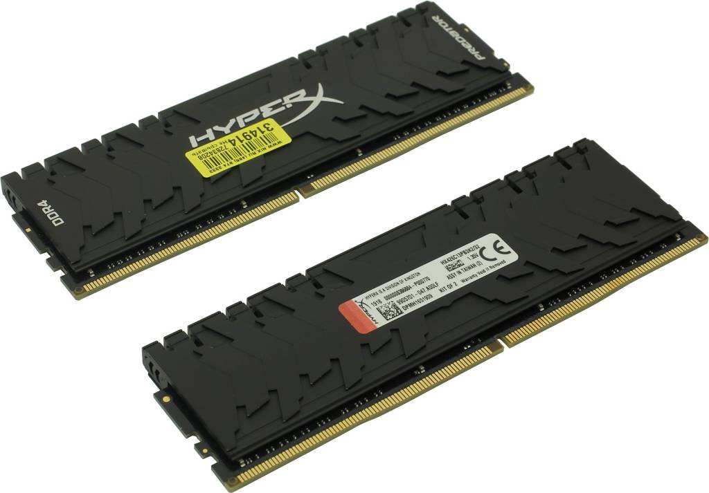    DDR4 DIMM 32Gb PC-21300 Kingston HyperX Predator [HX426C13PB3K2/32] KIT 2*16Gb CL13