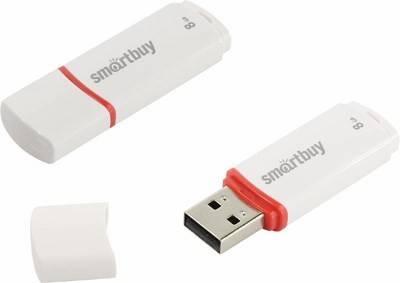   USB2.0  8Gb SmartBuy Crown [SB8GBCRW-WBTL] (RTL)