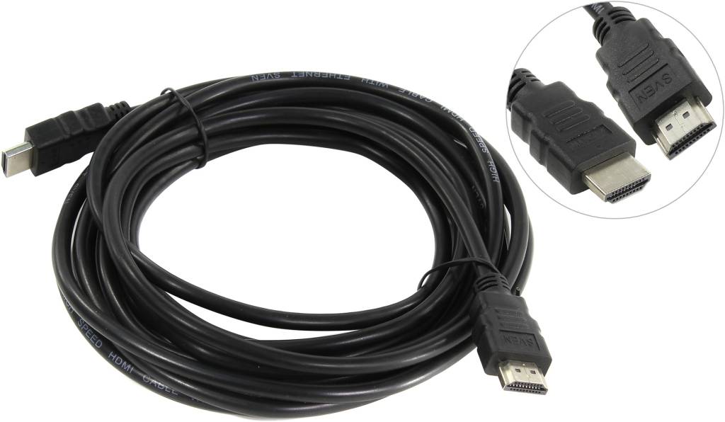   HDMI to HDMI (19M -19M)  4.5 High Speed with Ethernet SVEN