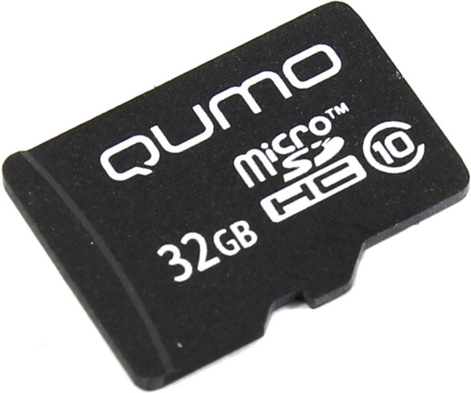    microSDHC 32Gb Qumo [QM32GMICSDHC10NA] Class10
