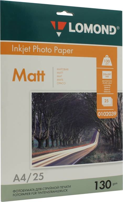   A4 LOMOND   (25 , 130 /2) 0102039