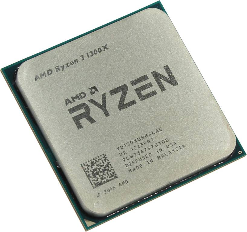   AMD Ryzen 3 1300X (YD130XB) 3.5 GHz/4core/2+8Mb/65W Socket AM4