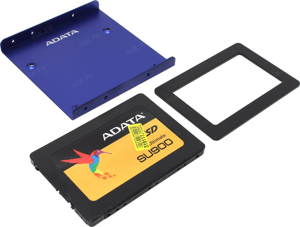   SSD 1 Tb SATA-III ADATA Ultimate SU900 [ASU900SS-1TM-C] 2.5 3D MLC + 3.5