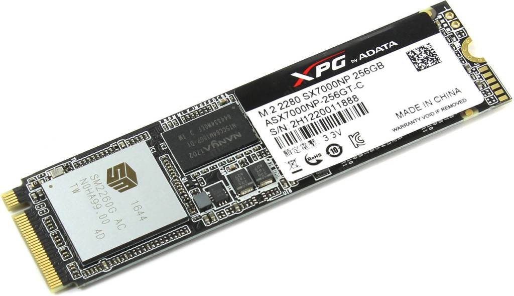   SSD 256 Gb M.2 2280 M ADATA XPG SX7000 [ASX7000NP-256GT-C]
