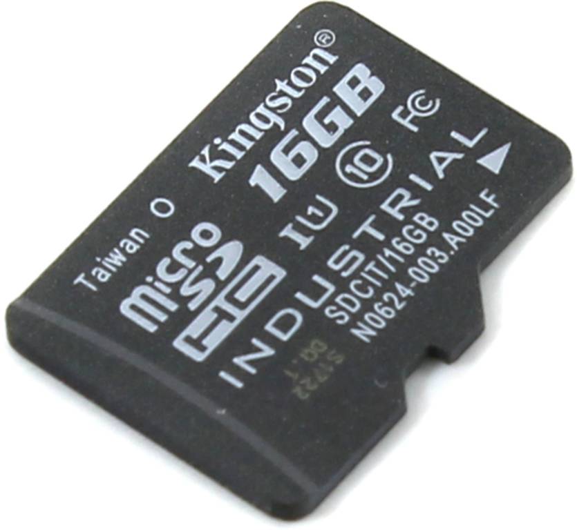   microSDHC 16Gb Kingston [SDCIT/16GBSP] UHS-I U1