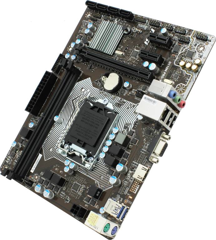    LGA1151 MSI H110M PRO-VH PLUS(RTL)[H110]PCI-E Dsub+HDMI GbLAN SATA MicroATX 2DDR4