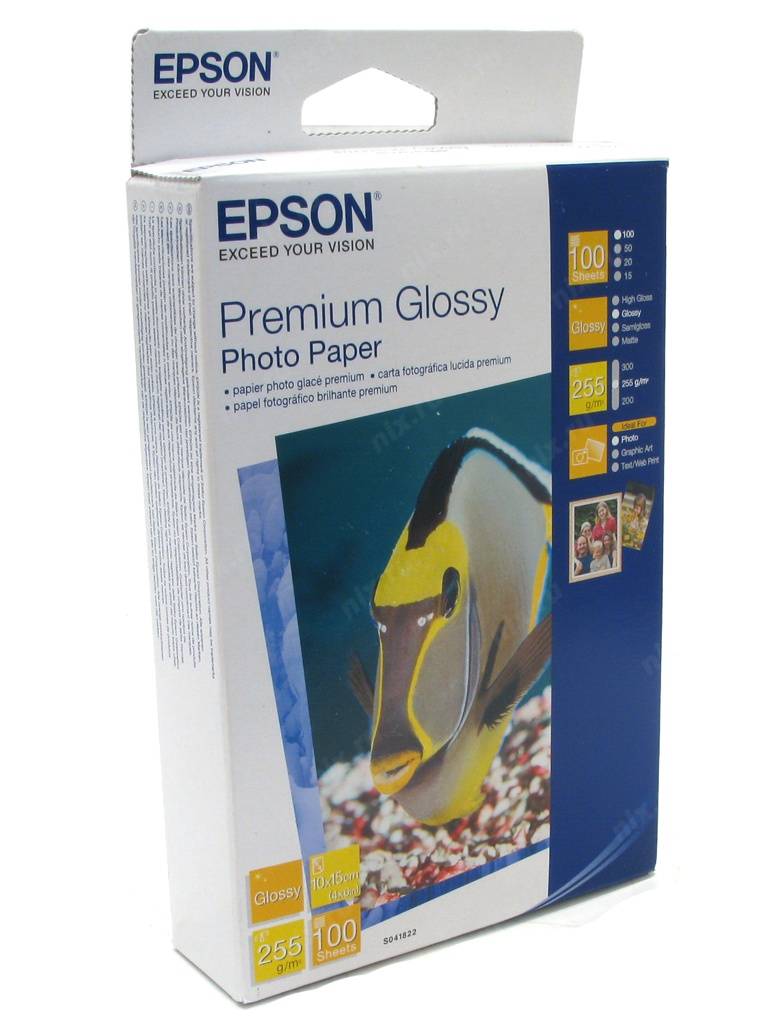   A6 EPSON S041822 Premium Glossy Photo Paper (10x15, 100 , 255 /2)  !!!   !!!