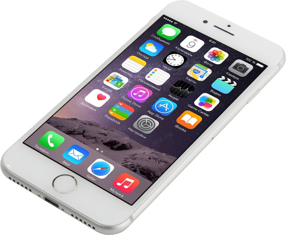   Apple iPhone 8[MQ6H2RU/A 64Gb Silver](A11,4.7 1334x750 Retina,4G+BT+WiFi+GPS/,12Mpx