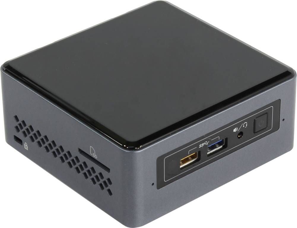   Intel NUC Kit [BOXNUC6CAYSAJ] Cel J3455/2/32Gb/WiFi/BT/Win10