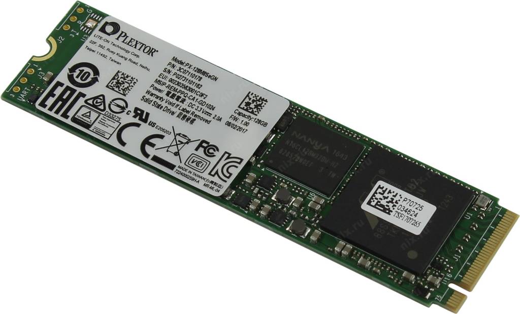   SSD 128 Gb M.2 2280 M Plextor M8Se [PX-128M8SeGN]