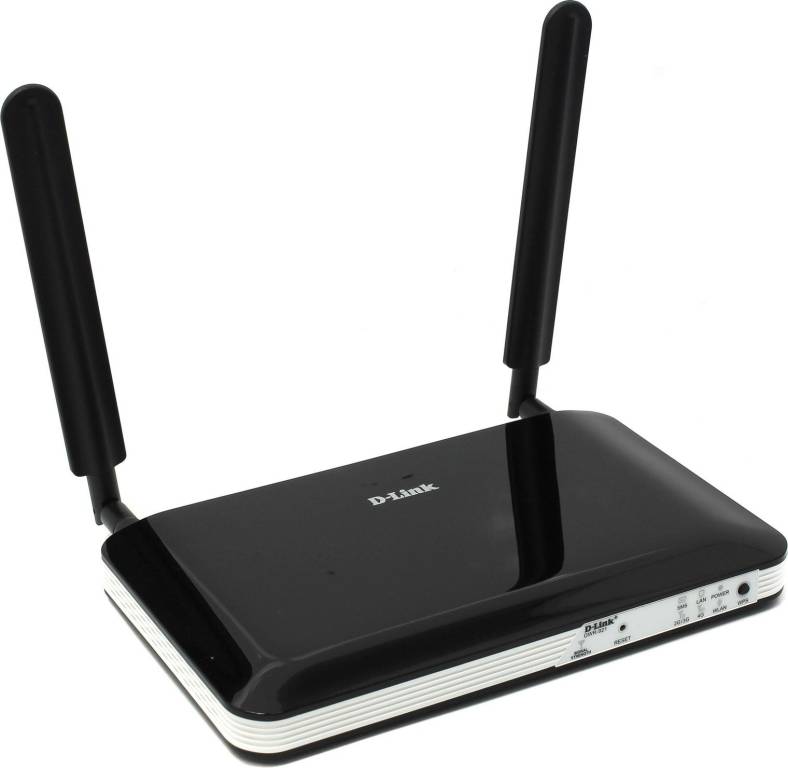   D-Link[DWR-921/OI]4G LTE Router(4UTP 10/100Mbps,1xWAN,802.11b/g/n,  -,