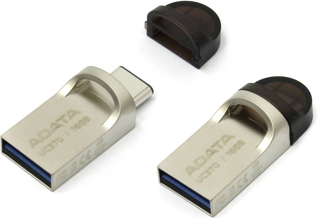  USB3.1/USB-C OTG 16Gb ADATA UC370 [AUC370-16G-RGD]