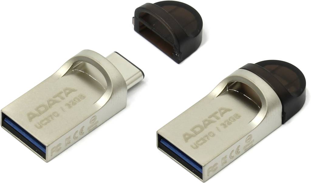   USB3.1/USB-C OTG 32Gb ADATA UC370 [AUC370-32G-RGD]