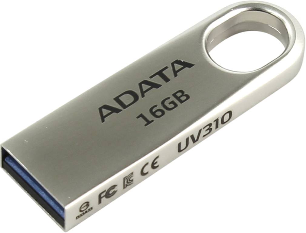   USB2.0 16Gb ADATA UV310 [AUV310-16G-RGD]