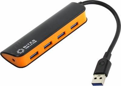   USB3.0 HUB 4-Port 5bites [HB34-307BK]