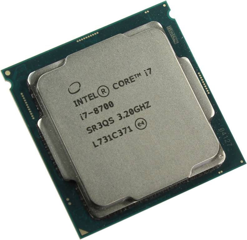   Intel Core i7-8700 3.2 GHz/6core/SVGA UHD Graphics 630/1.5+12Mb/65W/8 GT/s LGA1151