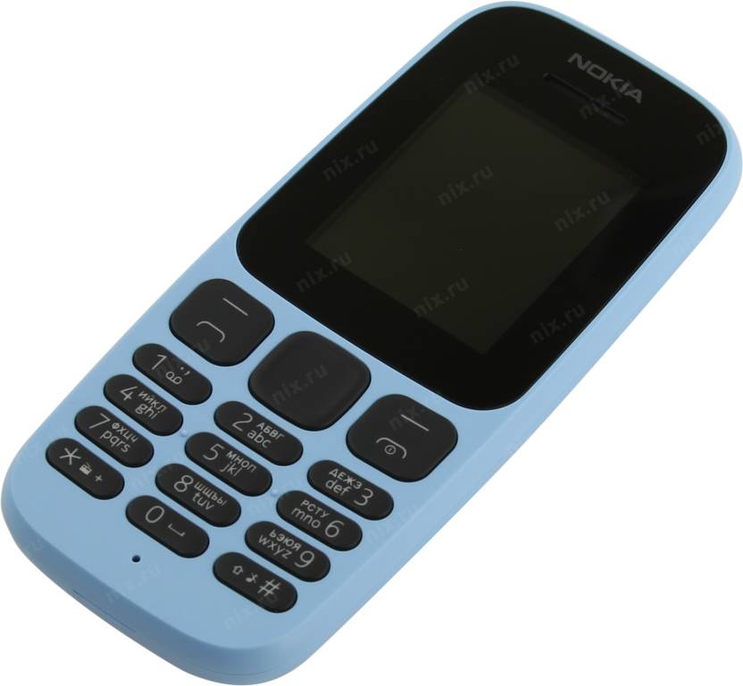   NOKIA 105 TA-1010 Blue (DualBand, 1.8 160x120, 4Mb)