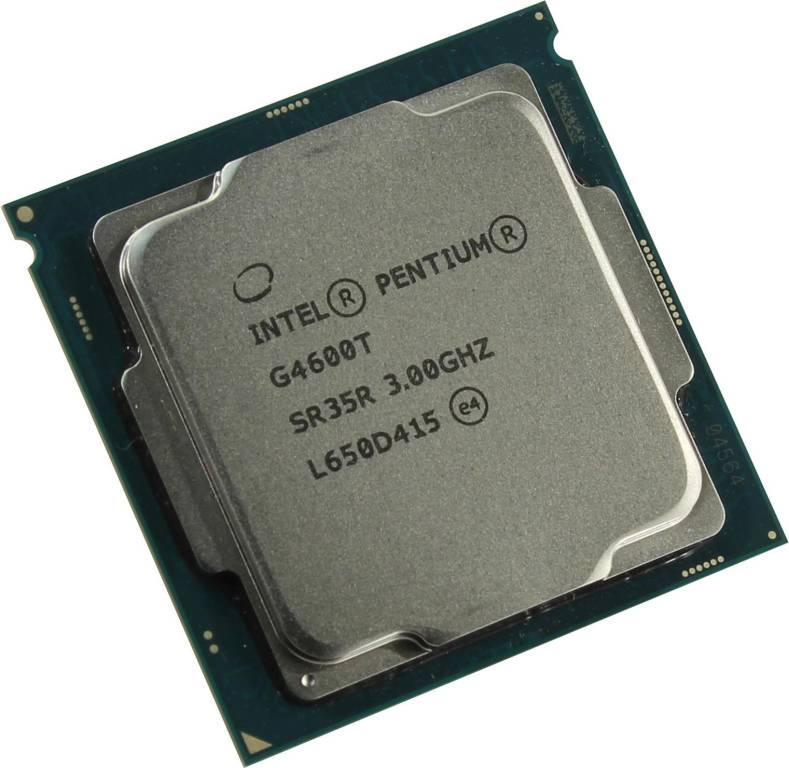   Intel Pentium G4600T 3.0 GHz/2core/SVGA HD Graphics 630/0.5+3Mb/35W/8GT/s LGA1151