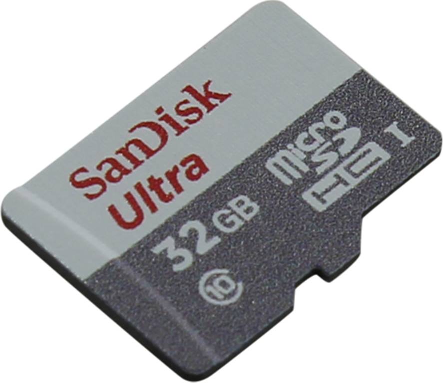    microSDHC 32Gb SanDisk Ultra [SDSQUNS-032G-GN3MN] UHS-I U1 Class10