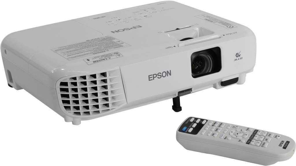   EPSON MultiMedia Projector EB-W05(3xLCD,3300 ,15000:1,1280x800,D-Sub,HDMI,RCA,USB,)
