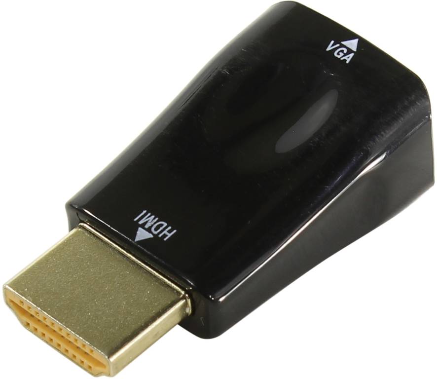 купить Переходник HDMI (M) - > VGA (15F) Orient [C116]