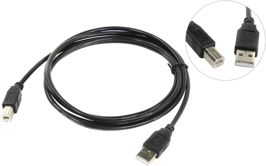 купить Кабель USB 2.0 AM -- >B 1.8м TV-COM [USB100G-1.8м]