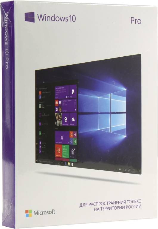    Microsoft Windows 10 Pro 32/64-bit . USB (BOX) RS(RedStone) [FQC-10150]
