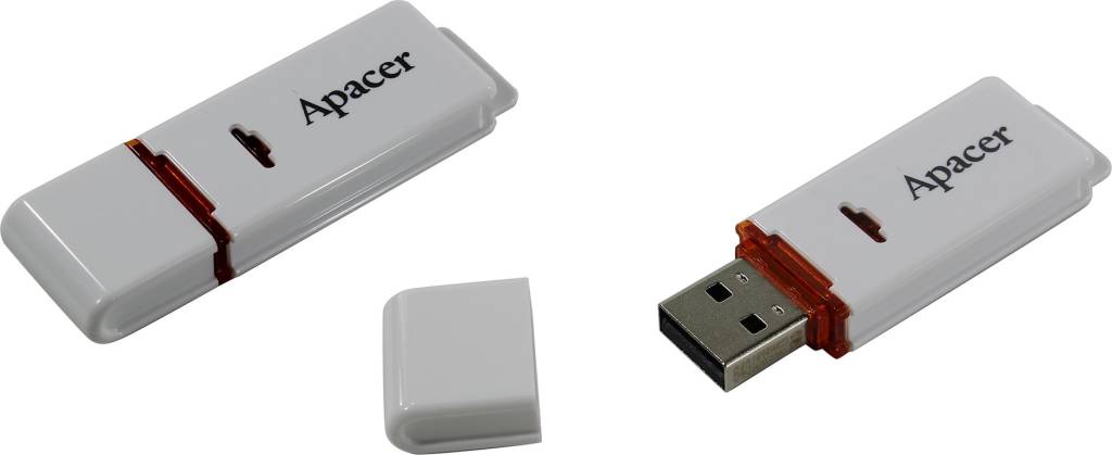   USB2.0 64Gb Apacer AH223 [AP64GAH223W-1] (RTL)