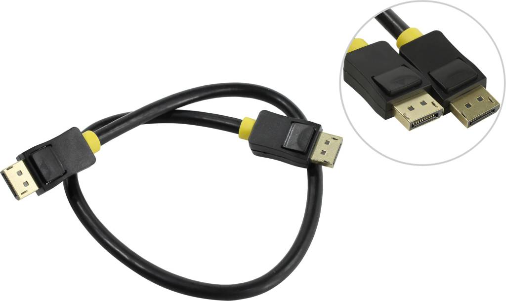 купить Кабель DisplayPort  0.5м Greenconnect [GCR-DP2DP-0.5m]
