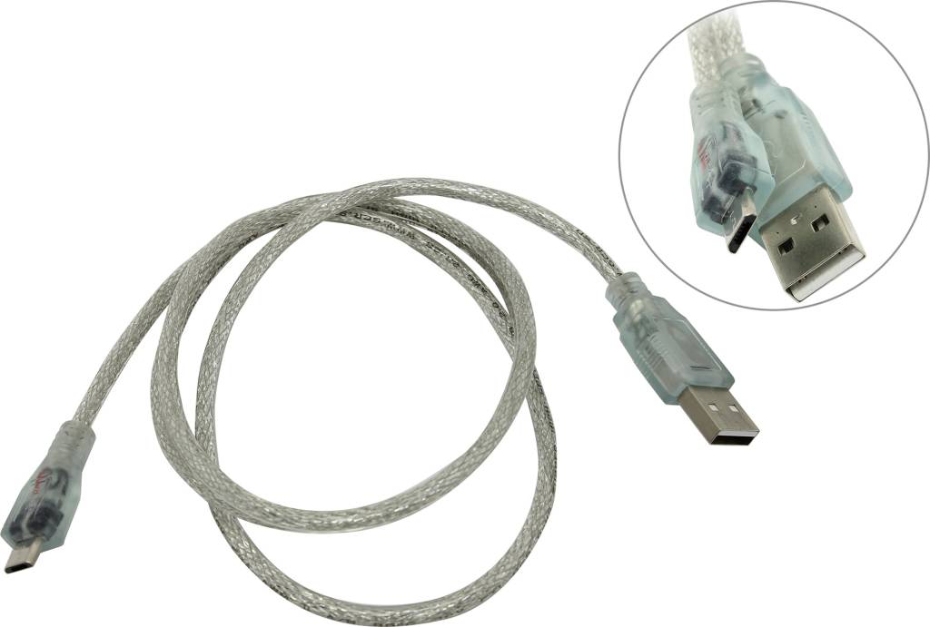   USB 2.0 A-- >micro-B 1.0 Greenconnection [GCR-UA2MCB2-BB2S-1.0m]