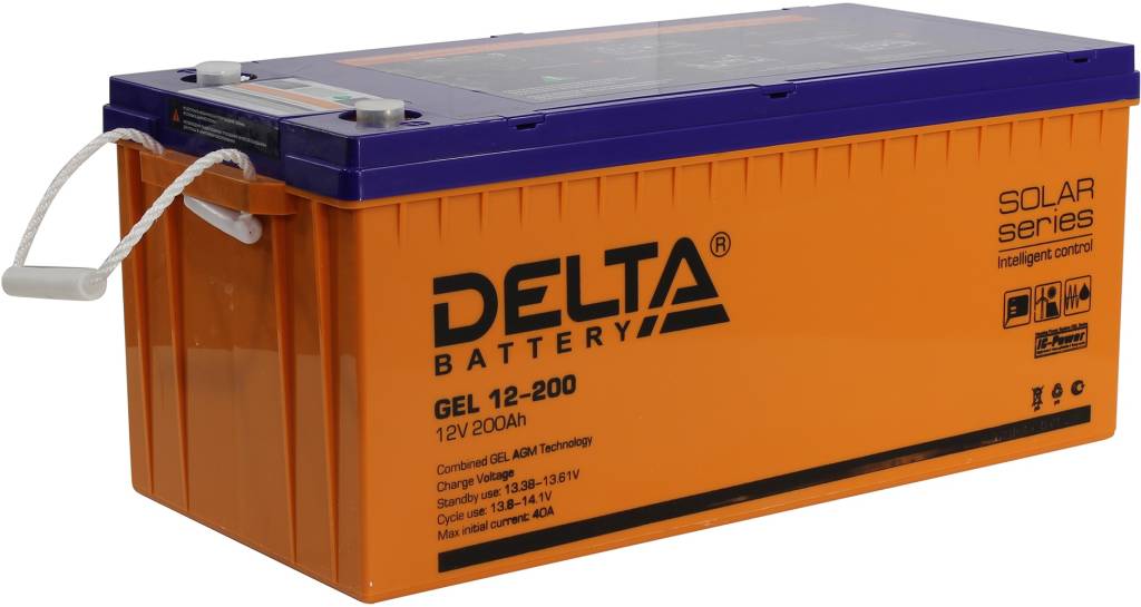   12V 200Ah Delta GEL 12-200  UPS