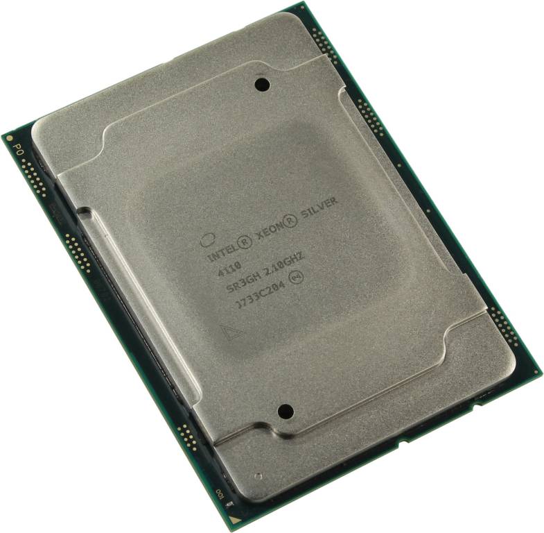   Intel Xeon Silver 4110 2.1 GHz/8core/8+11Mb/85W/9.6 GT/s LGA3647