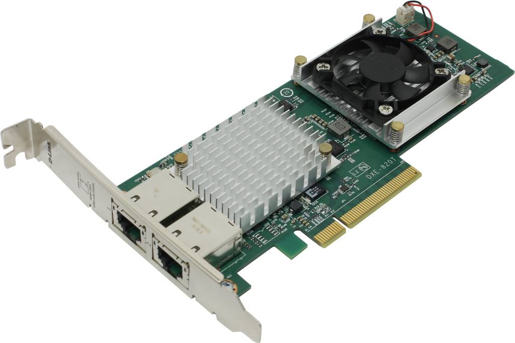    PCI-Ex8 2x10GBase-T D-Link [DXE-820T/A1A]