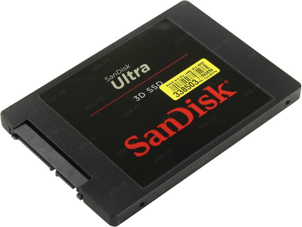  SSD 250 Gb SATA-III SanDisk Ultra 3D [SDSSDH3-250G-G25] 2.5 3D TLC