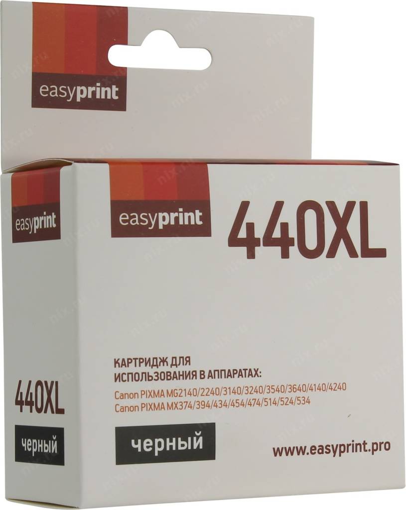   EasyPrint IC-PG440XL Black  Canon PIXMA MG2140/2240/3140/3240/35403640/4140/4240,MX374/3