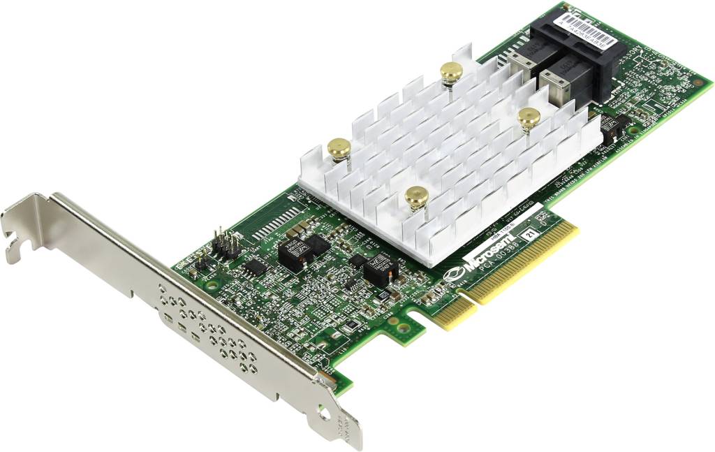   Microsemi HBA 1100-8i Single 2293200-R PCI-E x8, 8-port-int SAS