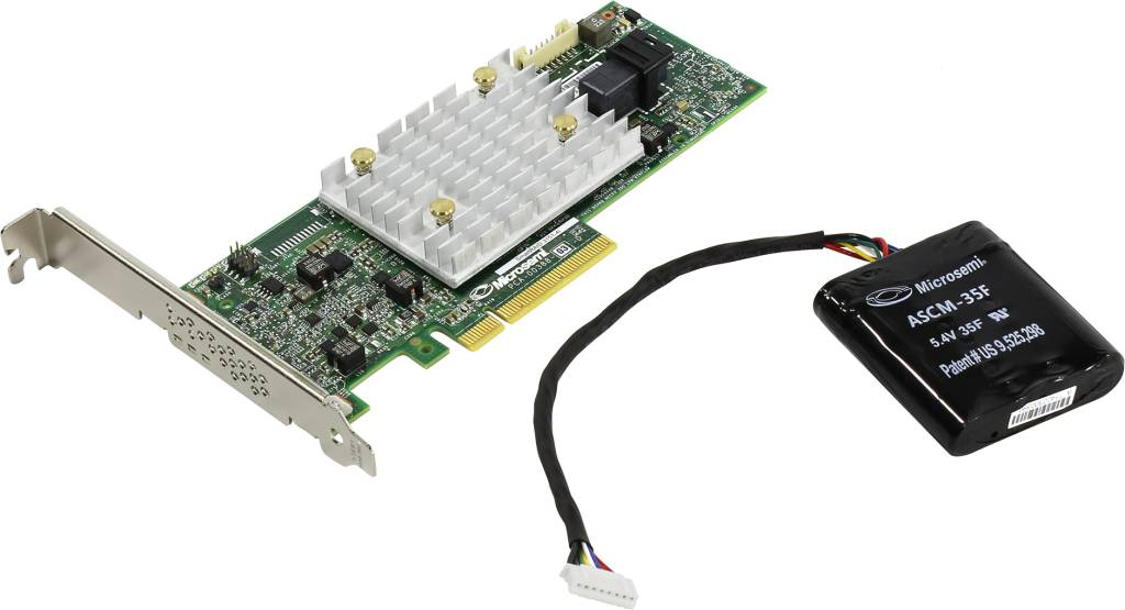   Microsemi SmartRAID 3151-4i Single 2294900-R PCI-E x8, 4-port-int SAS